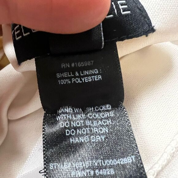 Stella & Julie Tropical Print One-Shoulder Dress Sz 4 - Picture 6 of 6